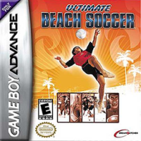 Ultimate Beach Soccer GameBoy Advance US box art